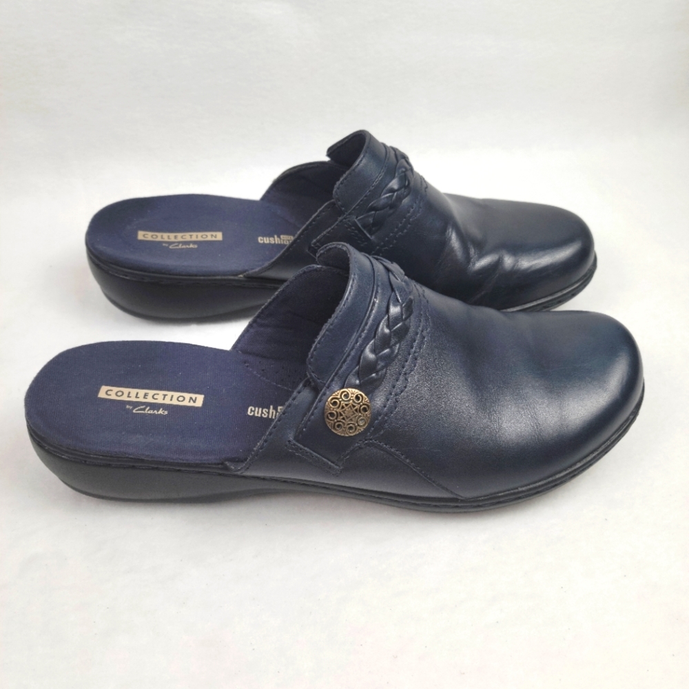 COPY - Clarks Leisa Carly Clog Mules